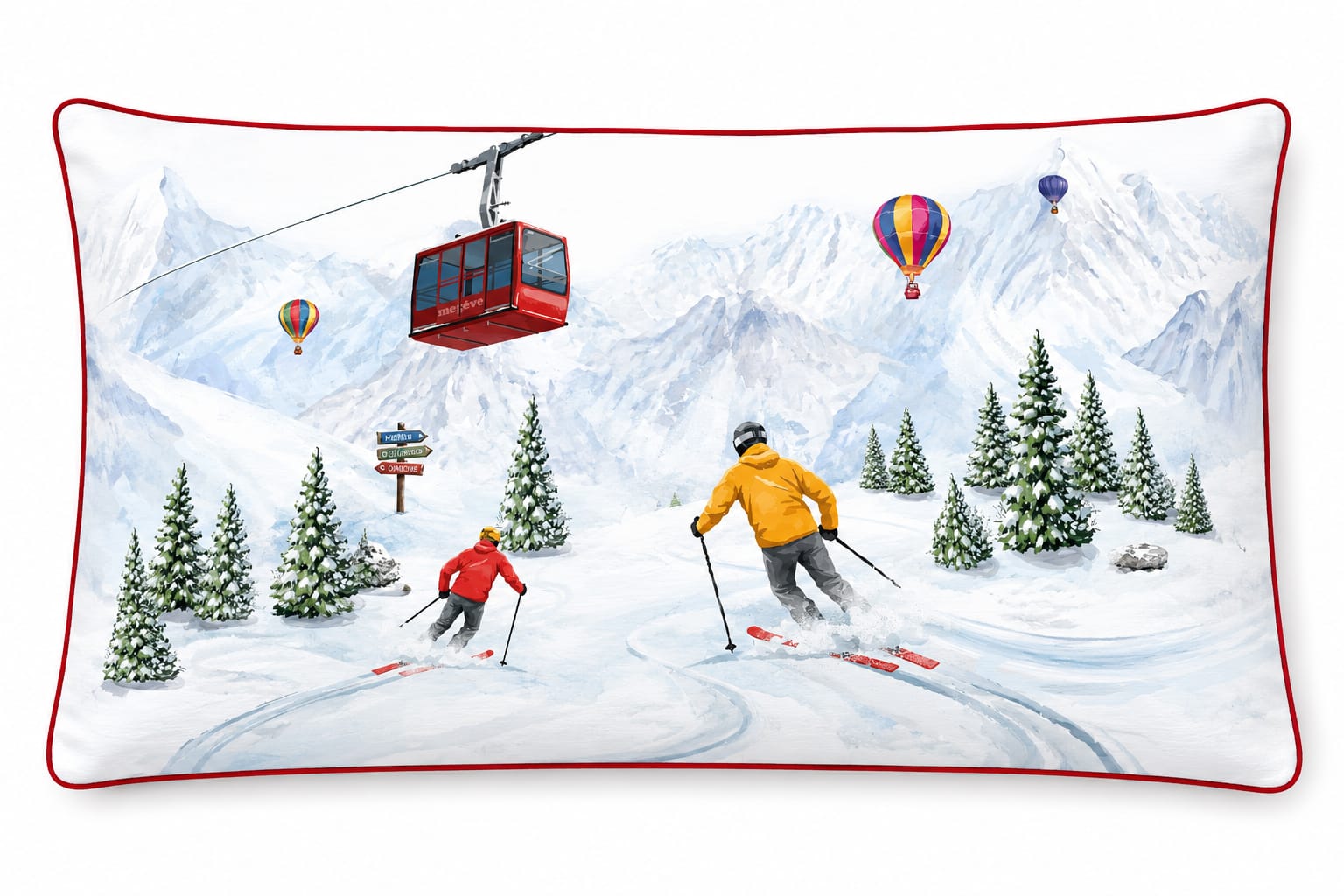 Taie d'oreiller 50 x 75 cm Megéve